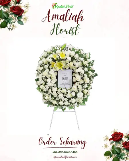 Krans Bunga Duka Pujidadi